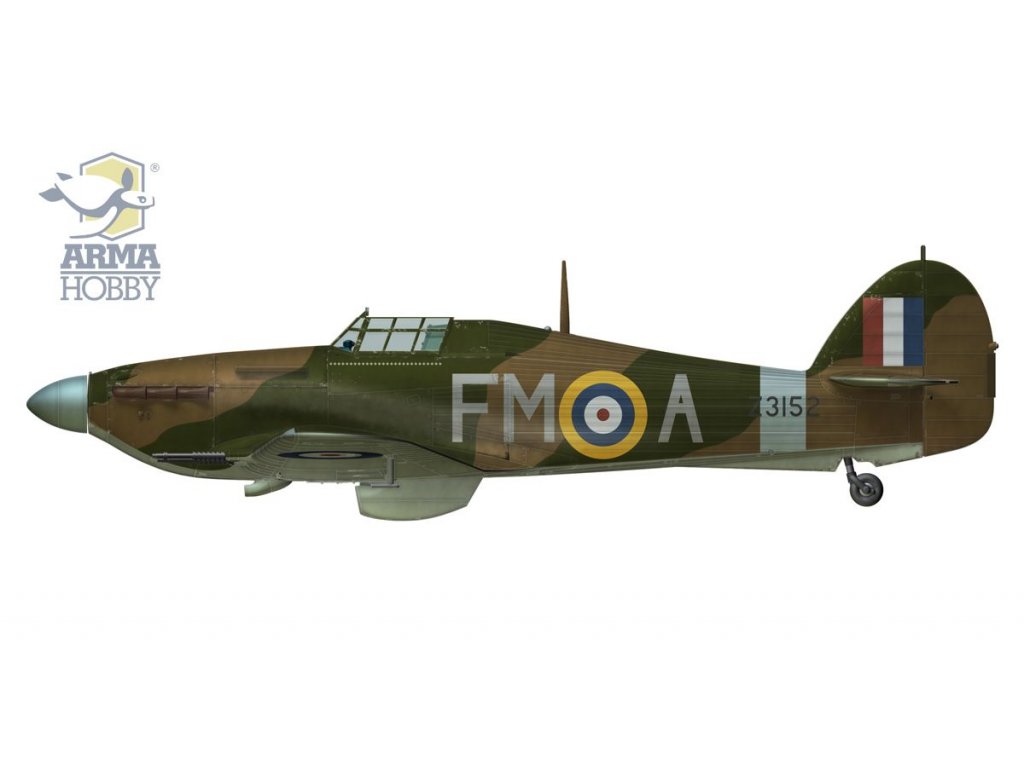 ARMA HOBBY 1/48 Hurricane Mk.IIC