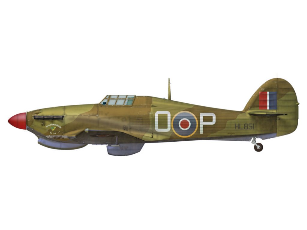 ARMA HOBBY 1/48 Hurricane Mk.IIc  TROP