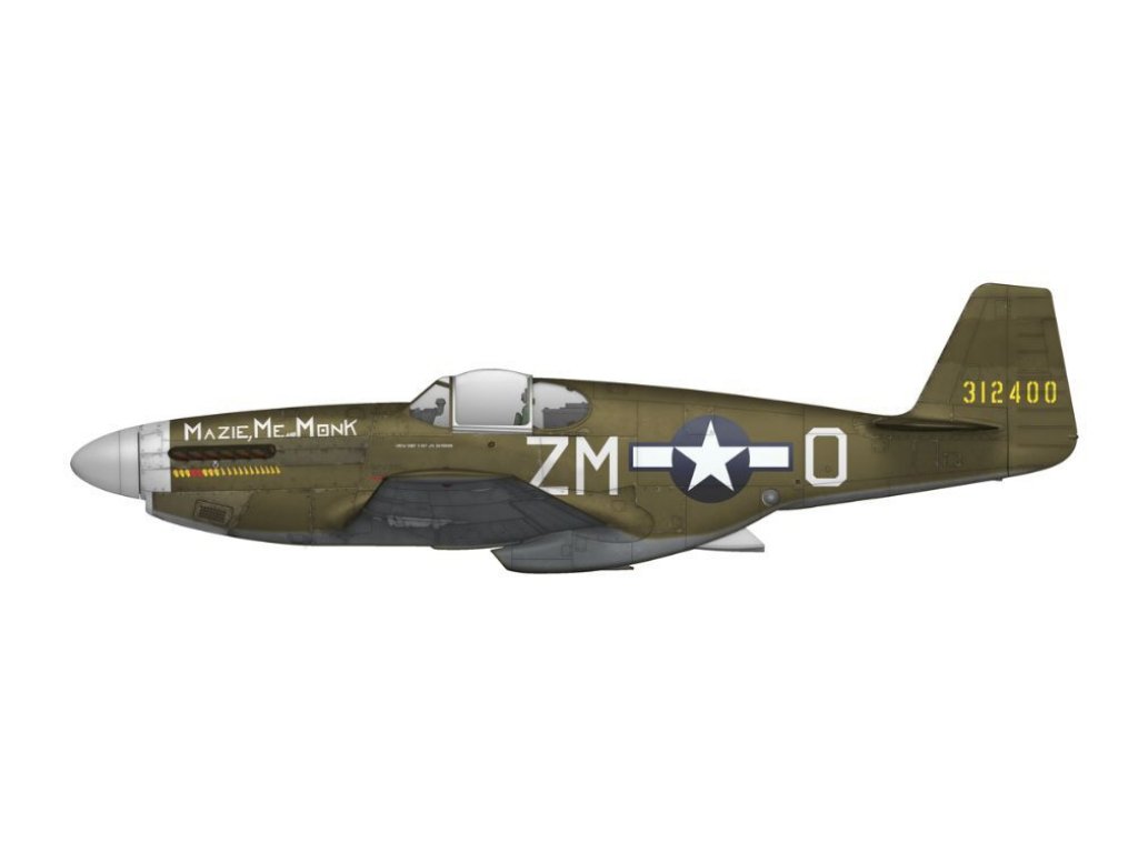 ARMA HOBBY 1/72 F-6C Mustang