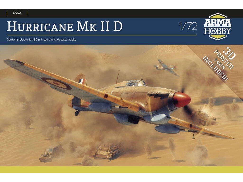 ARMA HOBBY 1/72 Hurricane Mk.IID Special Edition