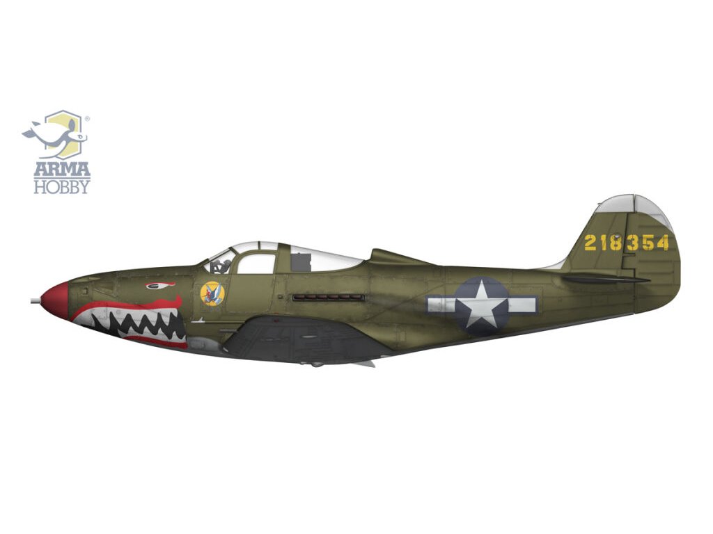 ARMA HOBBY 40011 1/48 P-39N Airacobra