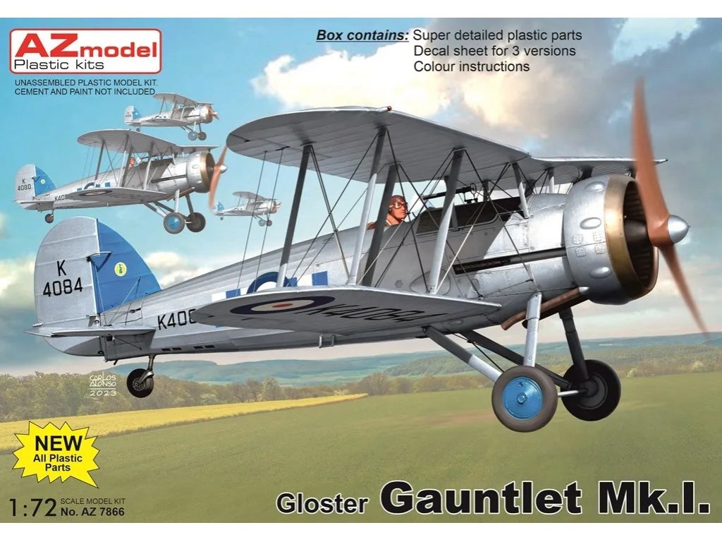 AZ MODEL 1/72 Gloster Gauntlet Mk.I 