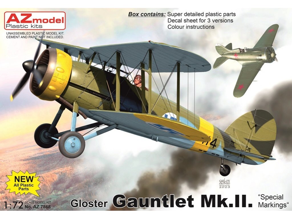 AZ MODEL 1/72 Gloster Gauntlet Mk.II Special Markings 