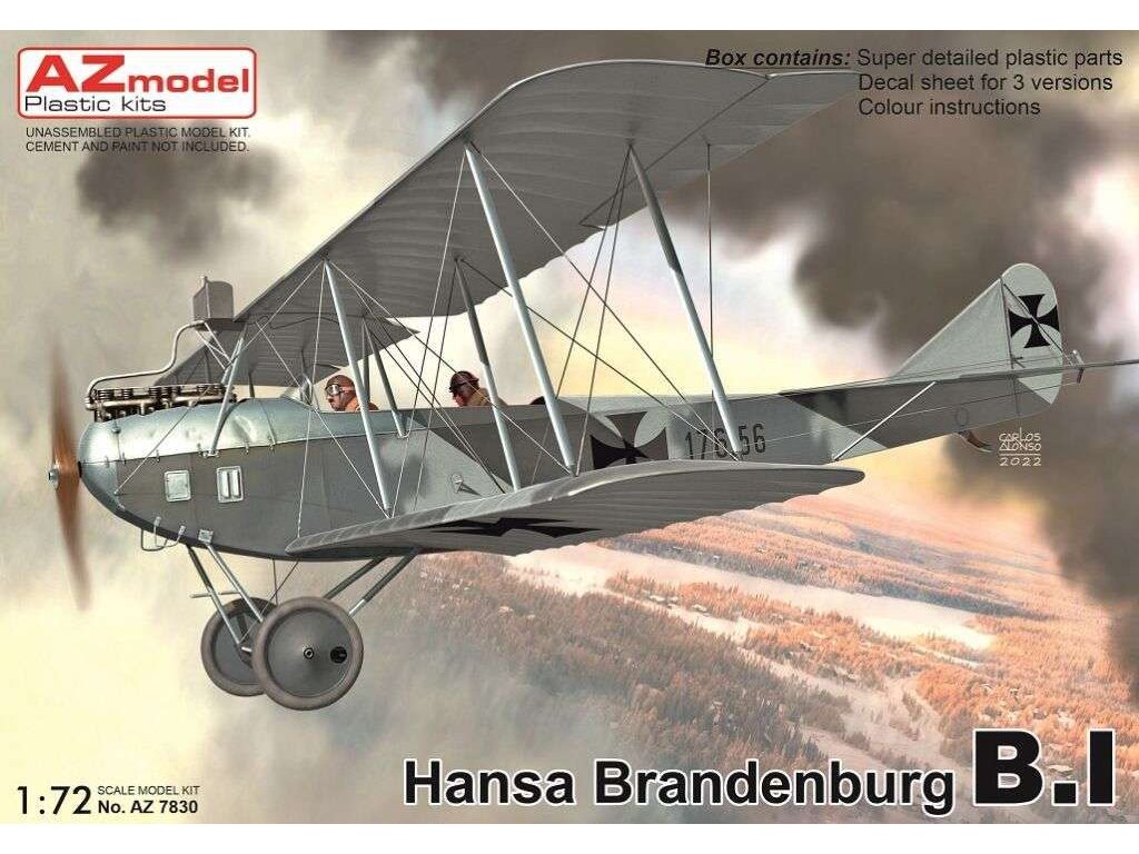 AZ MODEL 1/72 Hansa Brandenburg B.I