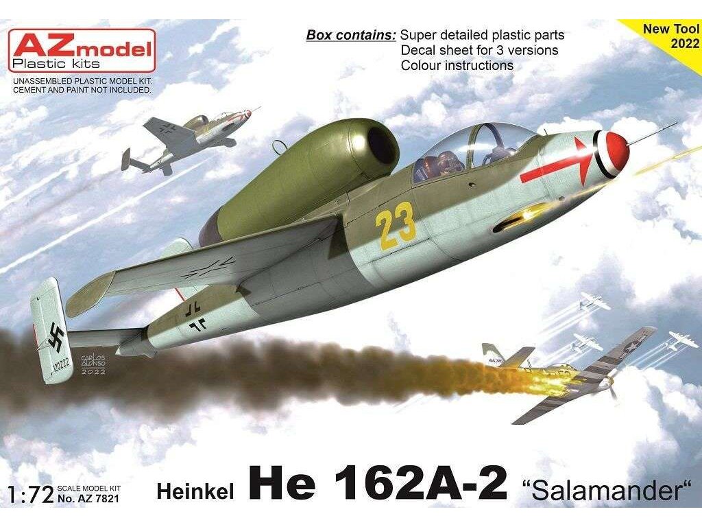 AZ MODEL 1/72 Heinkel He 162A-2