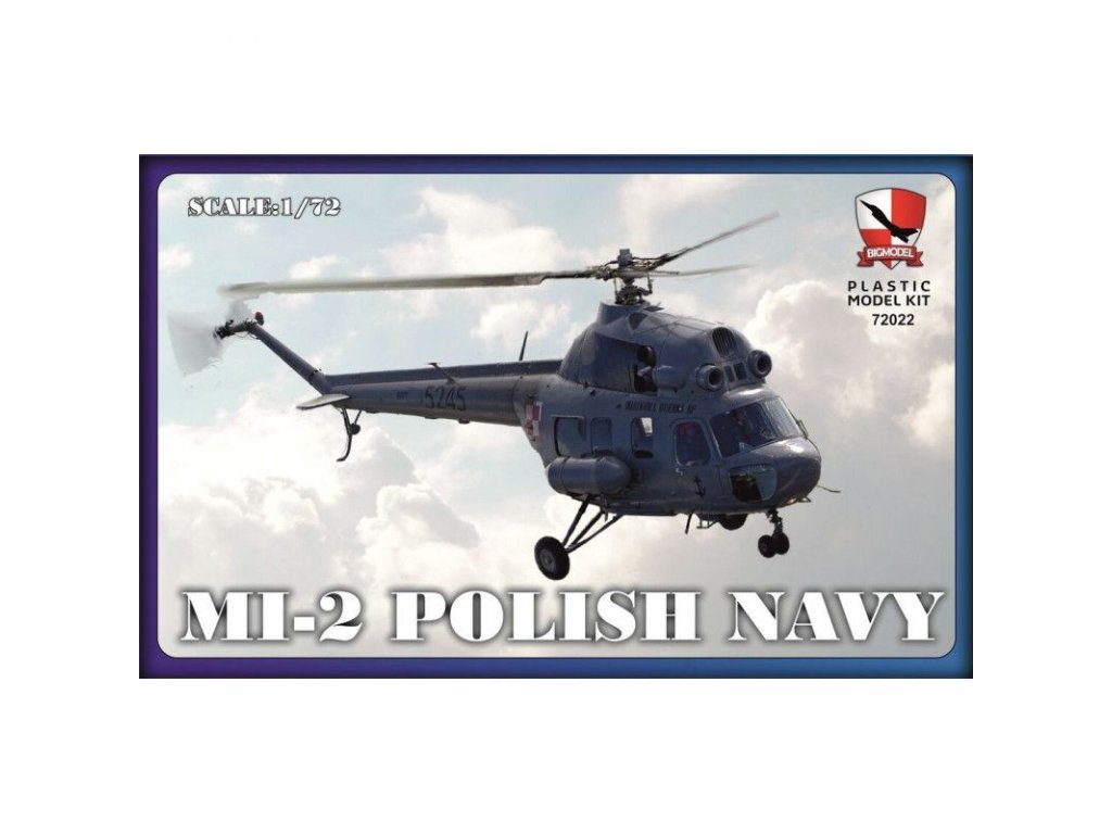 BIGMODEL 1/72 MI-2 Polish Navy