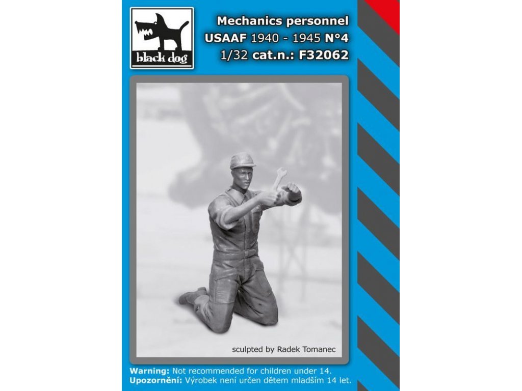 BLACKDOG 1/32 Mechanics personnel USAAF 1940-45 No.4