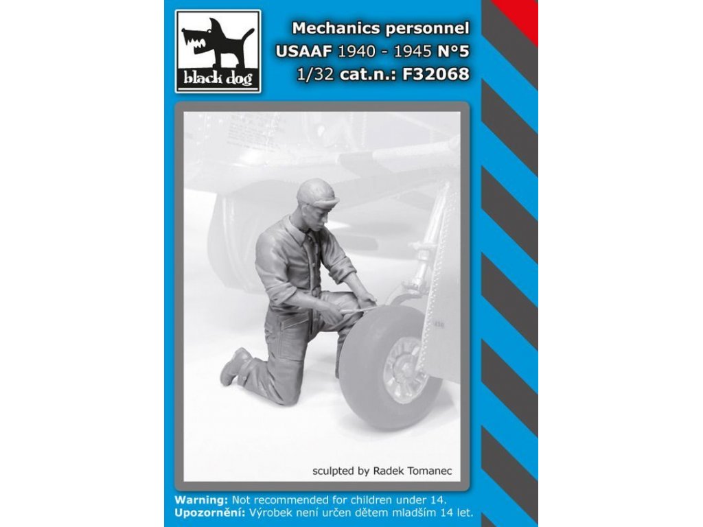 BLACKDOG 1/32 Mechanics personnel USAAF 1940-45 No.5