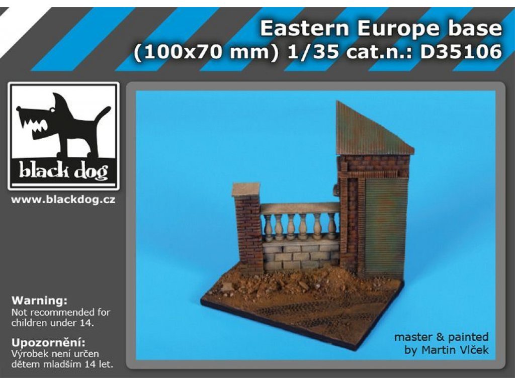 BLACKDOG 1/35 Eastern Europe base (100x70 mm)