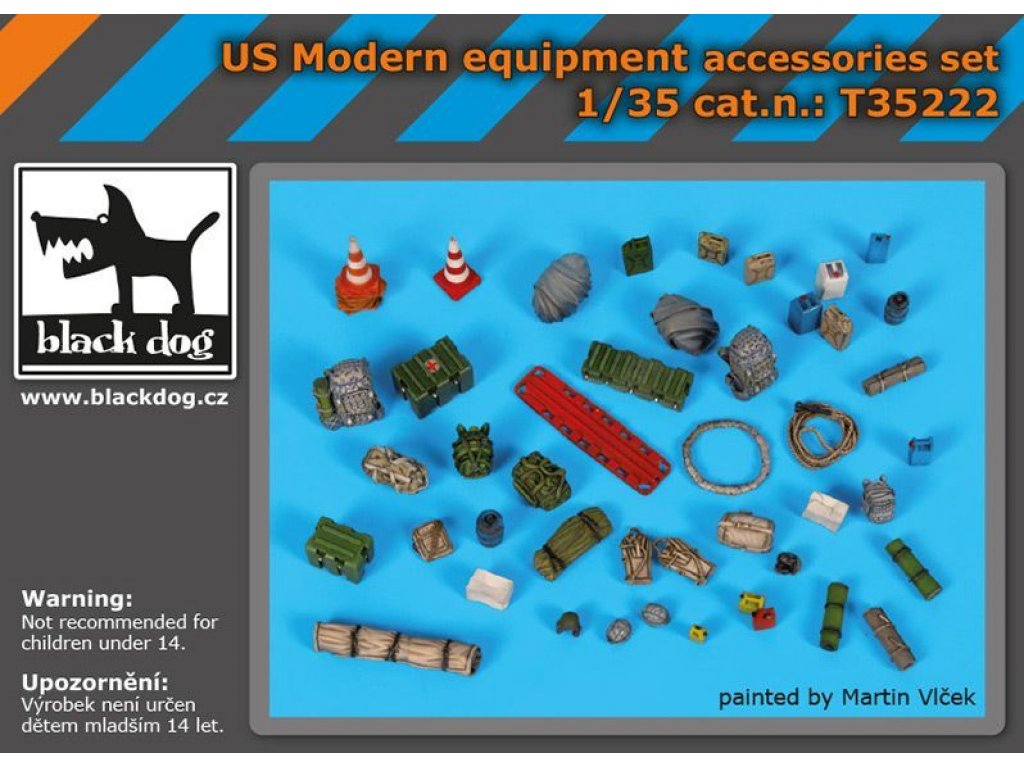 BLACKDOG 1/35 US modern equipment accessories set