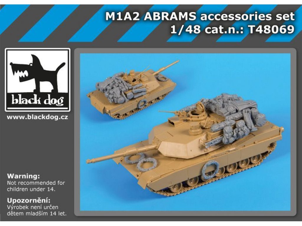 BLACKDOG 1/48 M1A2 Abrams accessories set (TAM)