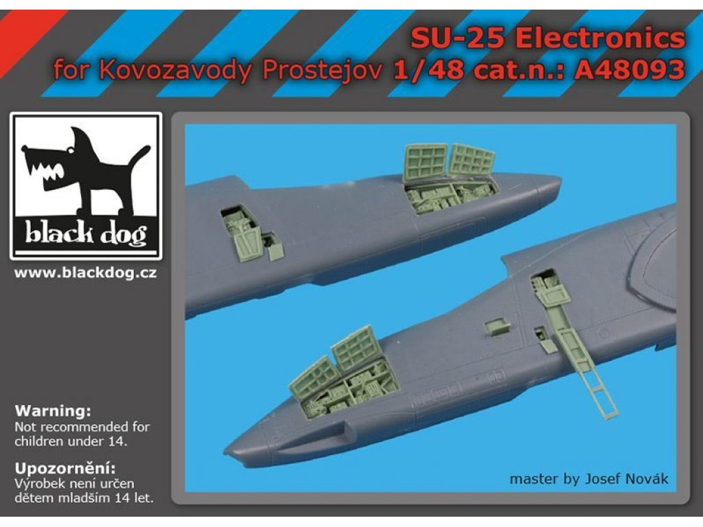 BLACKDOG 1/48 Su-25 electronics for KP