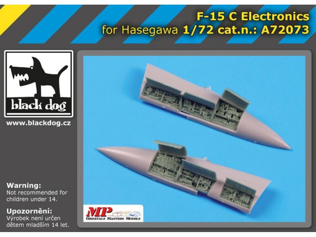 BLACKDOG 1/72 F-15C electronics for HAS