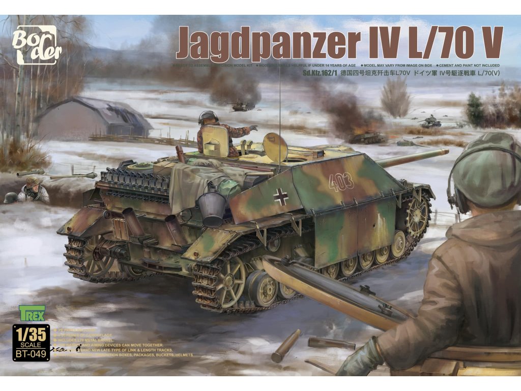 BORDER 1/35 BT-049 Jagdpanzer IV L/70 V