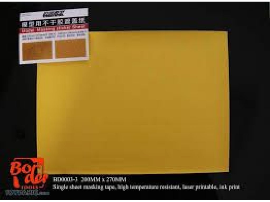 BORDER MODEL BD0003-3 Model Masking Sticker Sheet