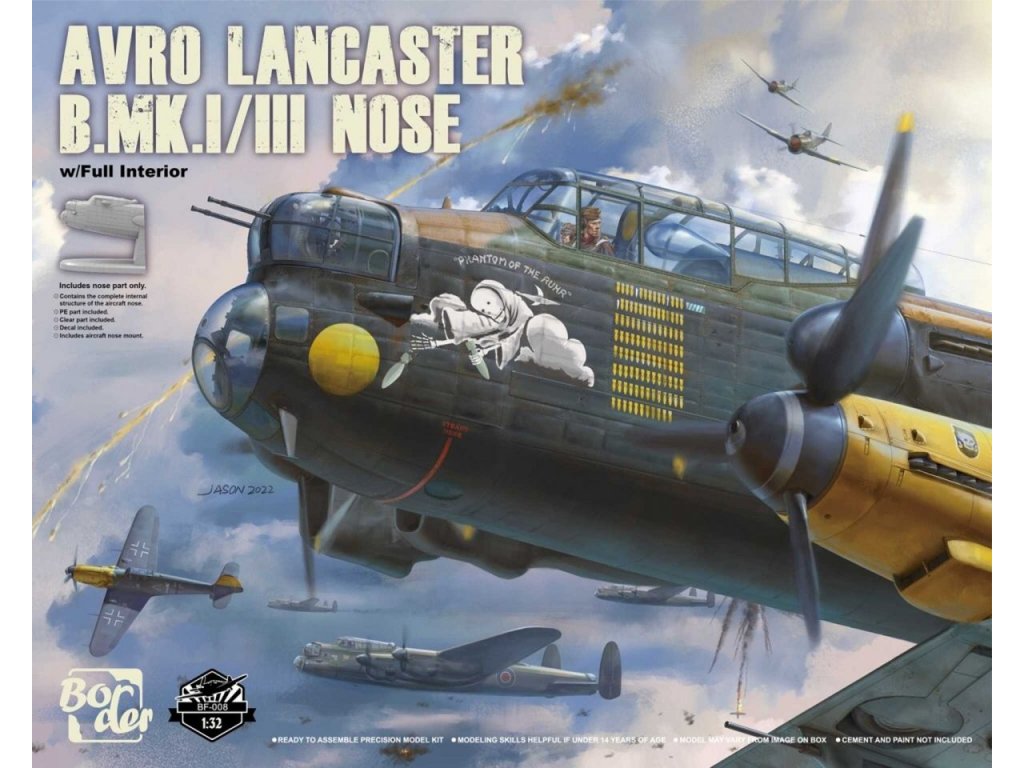 BORDER MODELS 1/32 Avro Lancaster B.Mk.I/III NOSE