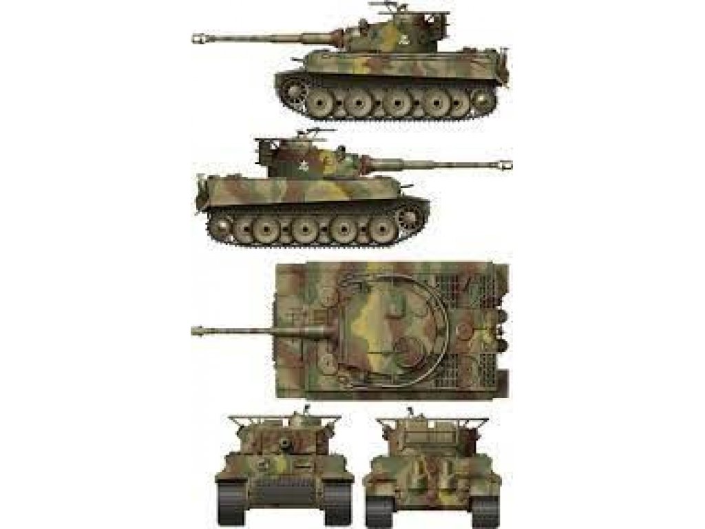 BORDER MODELS 1/35 IJA Tiger I w/Resin Tank Commander