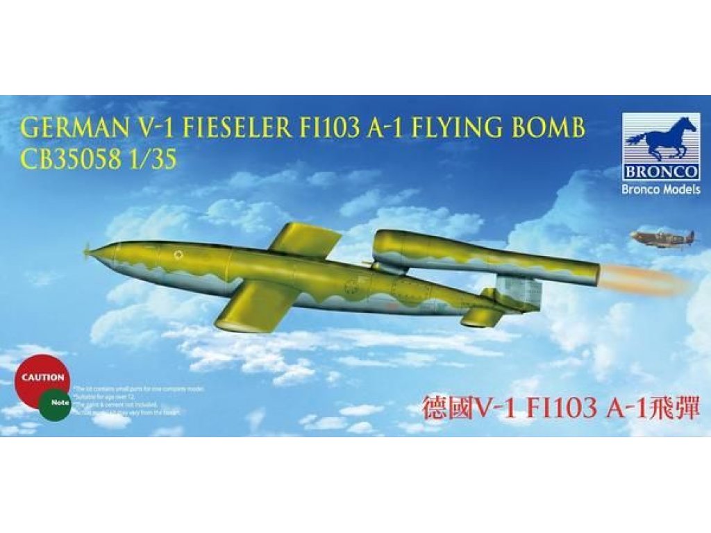 BRONCO 1/35 German V-1/Fi-103A-1 Flying Bomb
