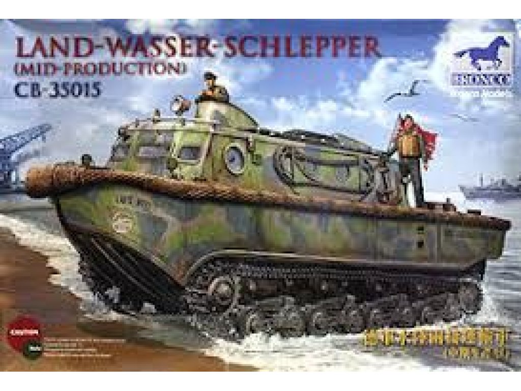 BRONCO 1/35 Land-Wasser-Schlepper Middle Prod.