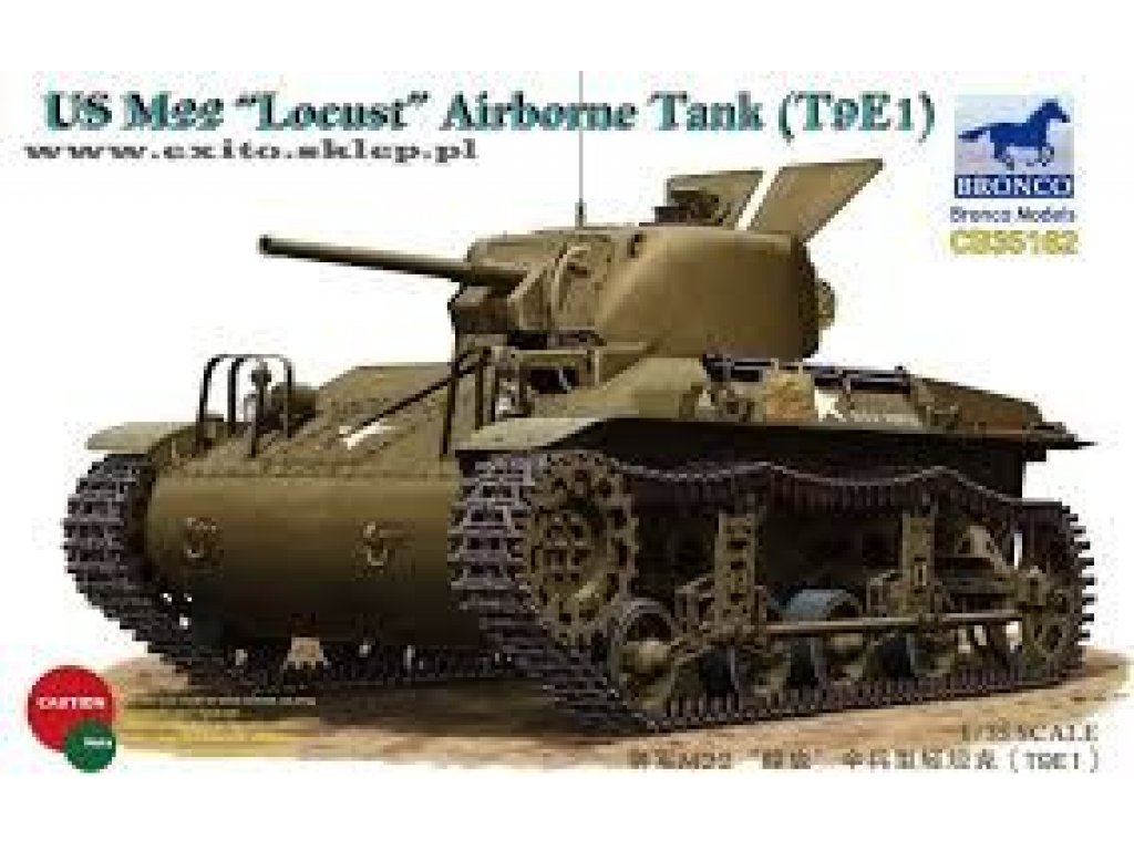 BRONCO 1/35 M22 Locust A.T.