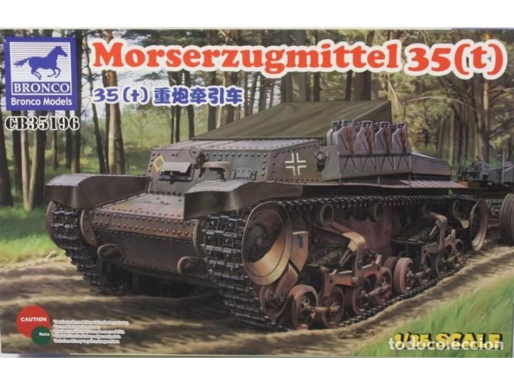 BRONCO 1/35 Morserzugmittel 35 (T)