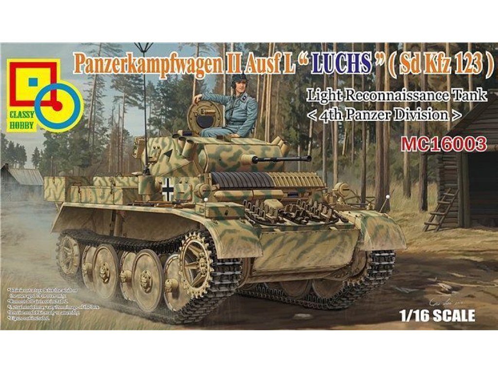 CLASSY KITS 1/16 Luchs 4 Panzer Division 