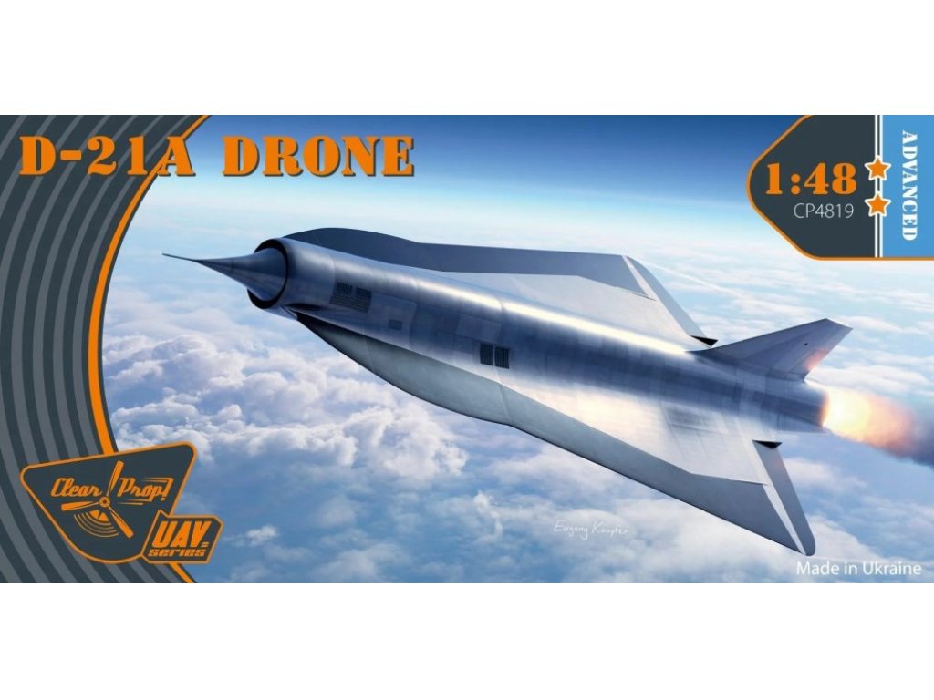 CLEAR PROP 1/48 D-21A Drone UAV series (ADVANCED)