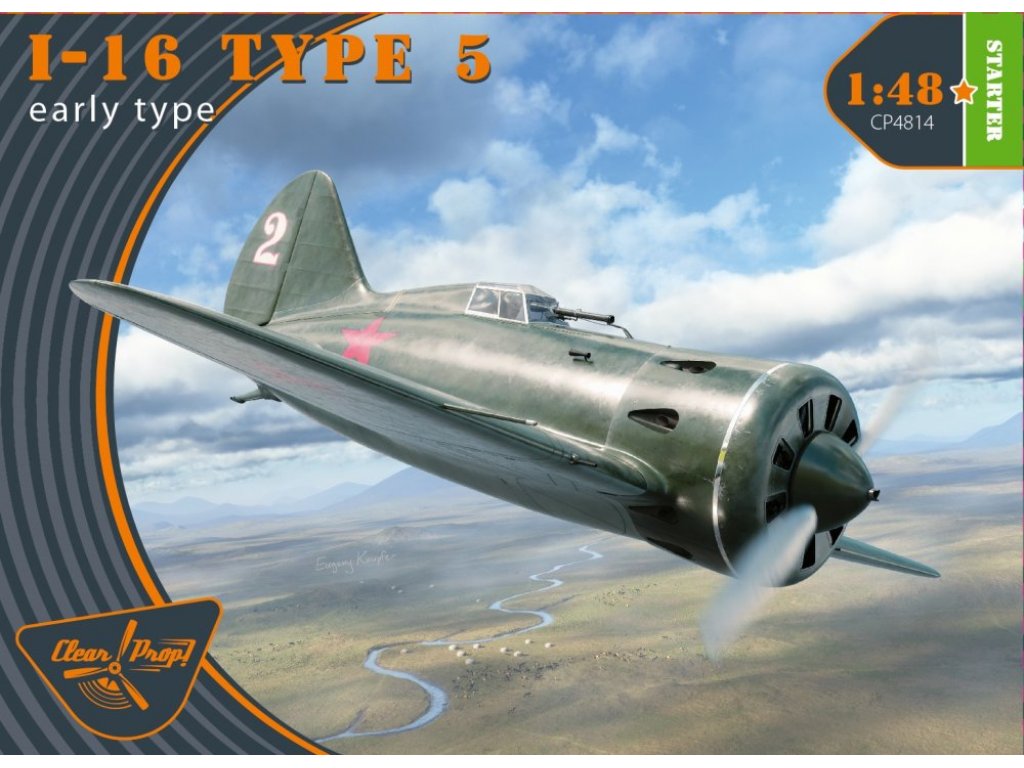 CLEAR PROP 1/48 I-16 type 5 (early version)