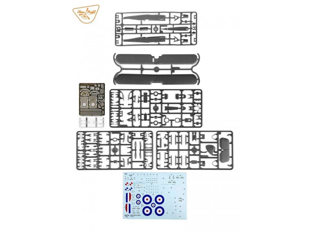 CLEAR PROP 1/72 Airco DH.9a (early version) Advanced kit