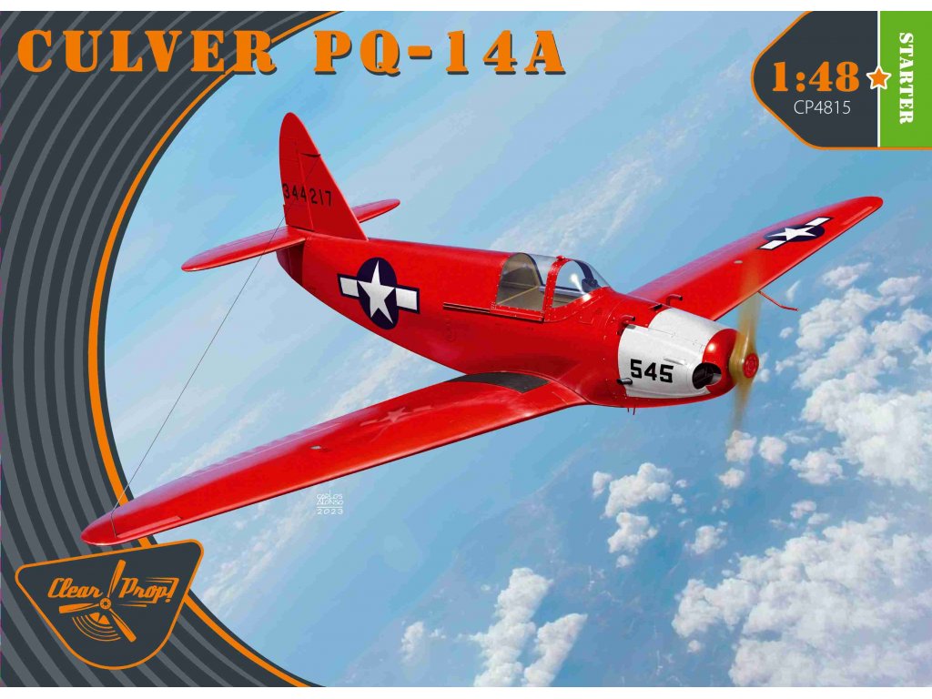 CLEAR PROP 1/72 Culver PQ-14A, Starter Kit (2x camo)