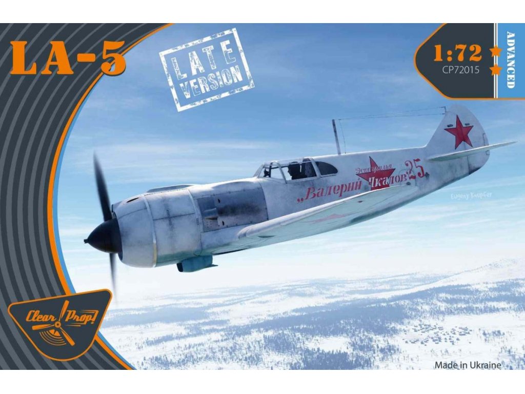 CLEAR PROP 1/72 Lavochkin La-5 Late