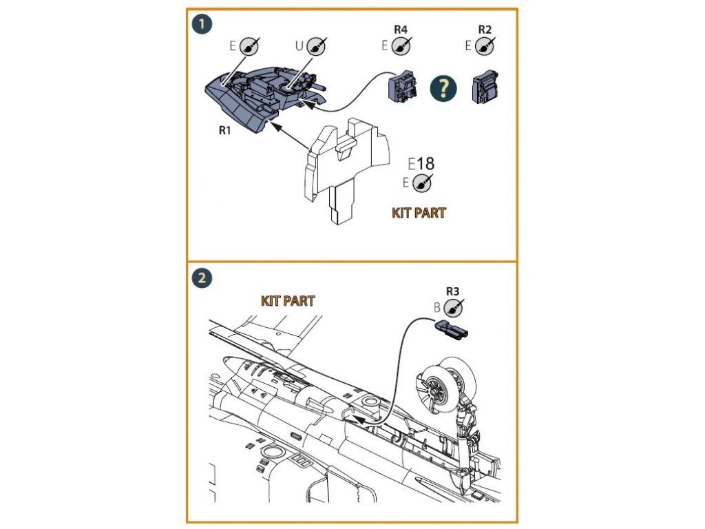 CLEAR PROP 1/72 MiG-23 Instrument panel cover w/ gunsight