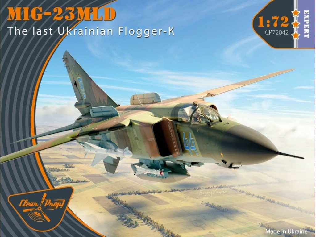 CLEAR PROP 1/72 MiG-23MLD The Last Ukraine Flogger-K (4x camo)