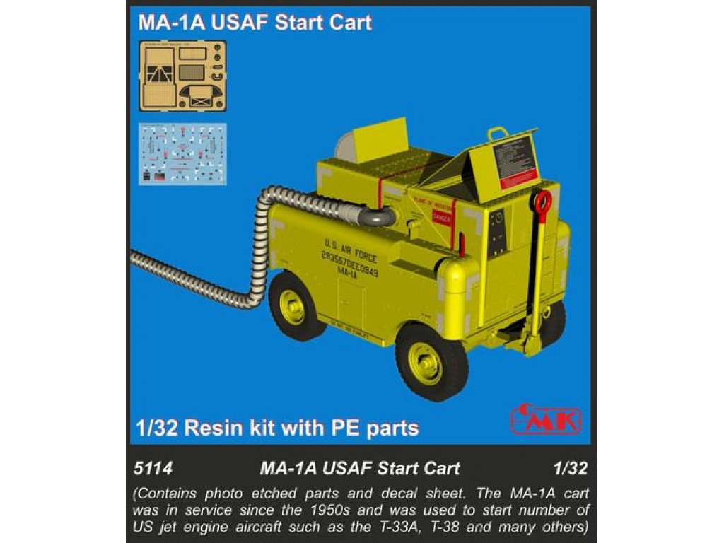 CMK 1/32 MA-1A USAF Start Cart (resin kit w/ PE)