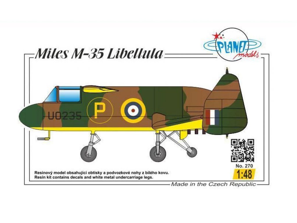 CMK 1/48 Miles M-35 Libellula for resin kit