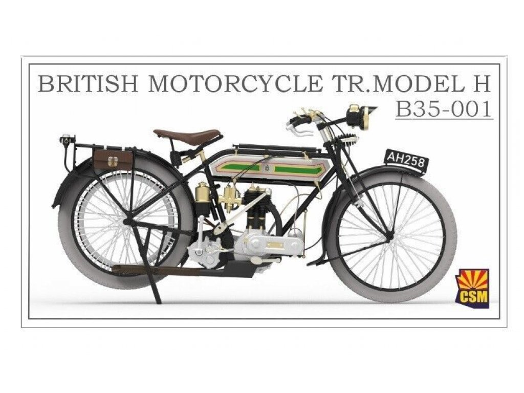 COPPER STATE MODELS 1/32 British Motorcycle Tr.Model H