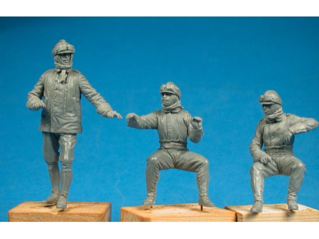 COPPER STATE MODELS 1/32 Gotha Bomber German Crew WWI Figures