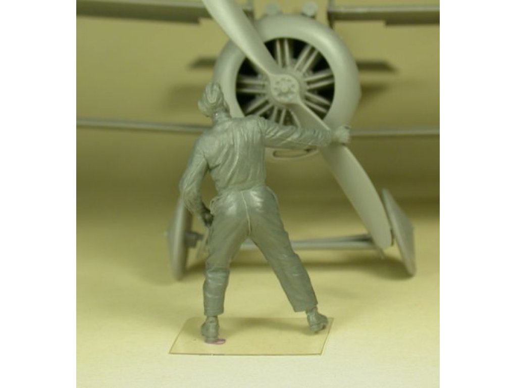 COPPER STATE MODELS 1/32 RFC Air Mechanic Spinning The Propeller WWI Figures