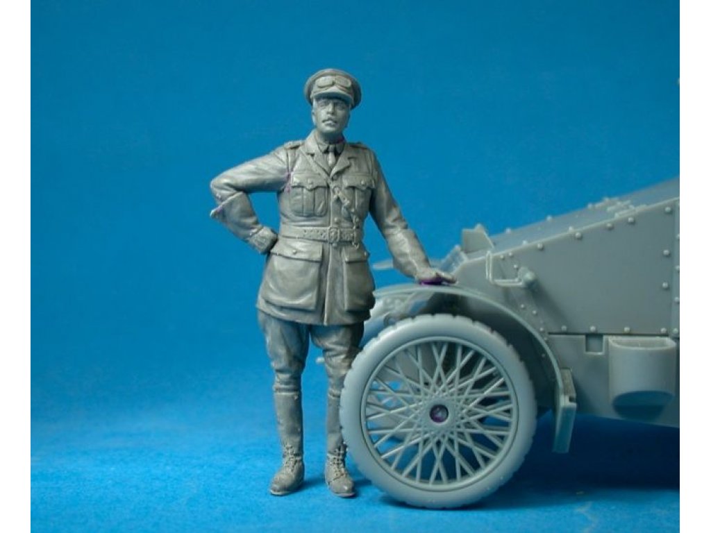 COPPER STATE MODELS 1/35 British RNAS Armoured Car Division Officer