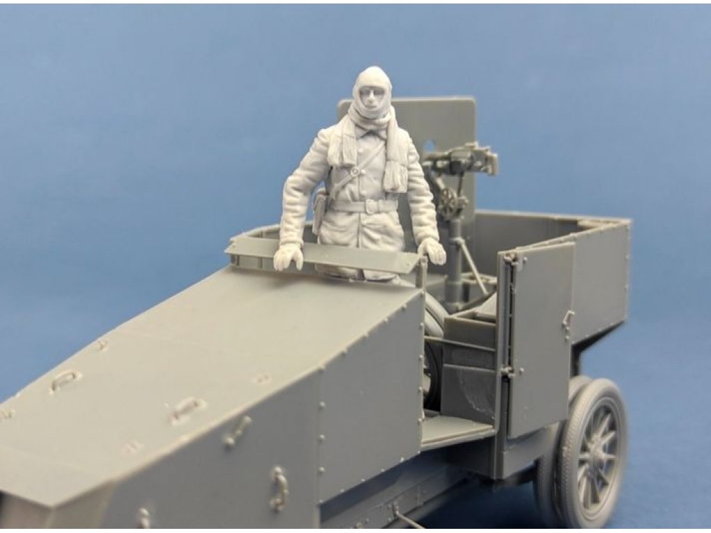 COPPER STATE MODELS 1/35 French Marine Armoured Car Driver