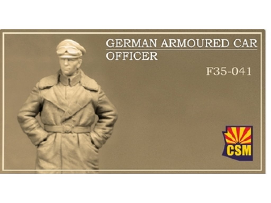 COPPER STATE MODELS 1/35 German Armoured Car Officer