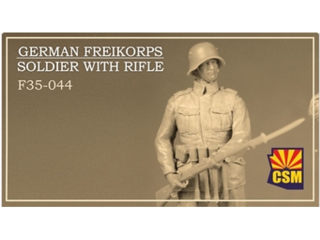 COPPER STATE MODELS 1/35 German Freikorps Soldier with Rifle