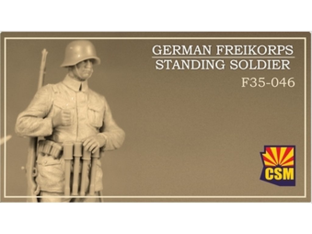 COPPER STATE MODELS 1/35 German Freikorps Standing Soldier