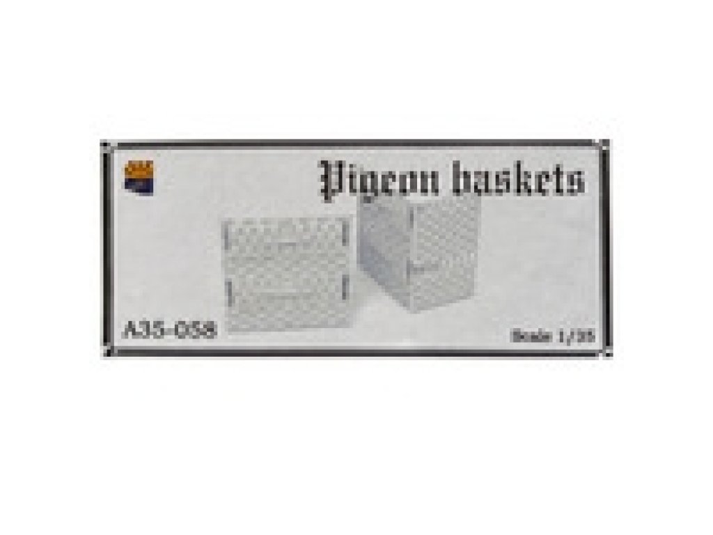 CSM A35-058 1/35 Pigeon Baskets (x2 per Set)