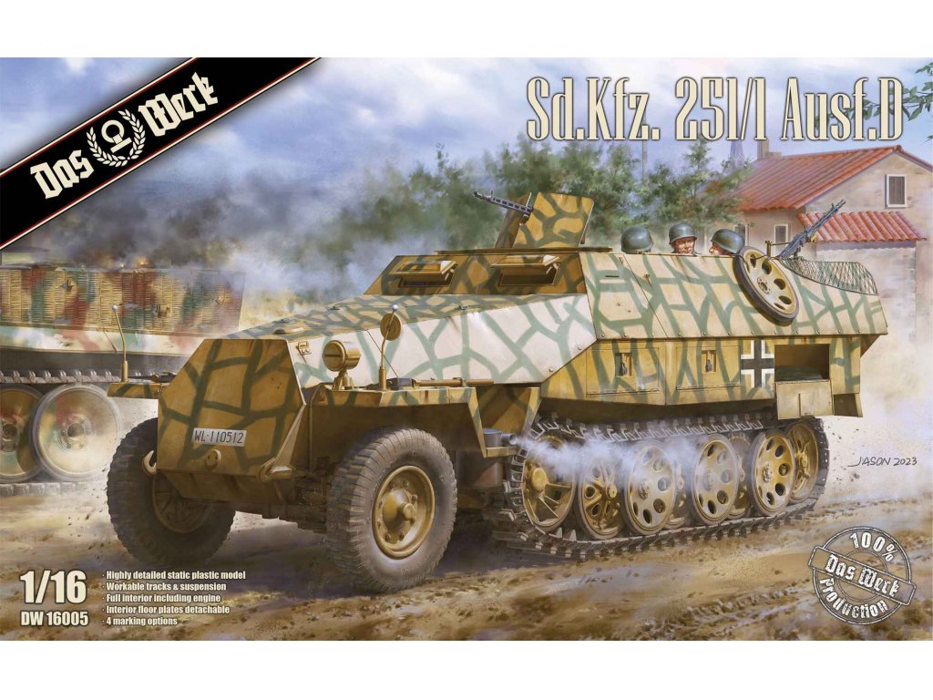 DAS WERK 1/16 Sd.Kfz. 251/1 Ausf. D