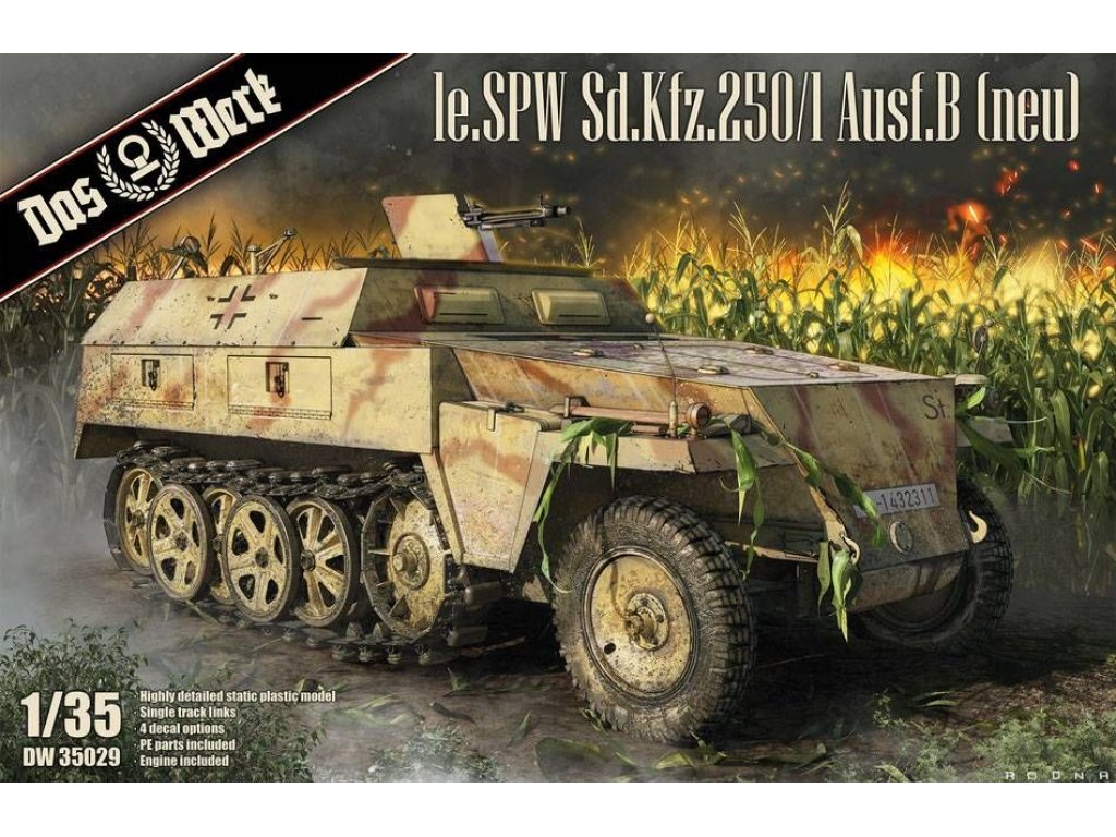 DAS WERK 1/35 le.SPW Sd.Kfz.250/1 Ausf.B (neu)