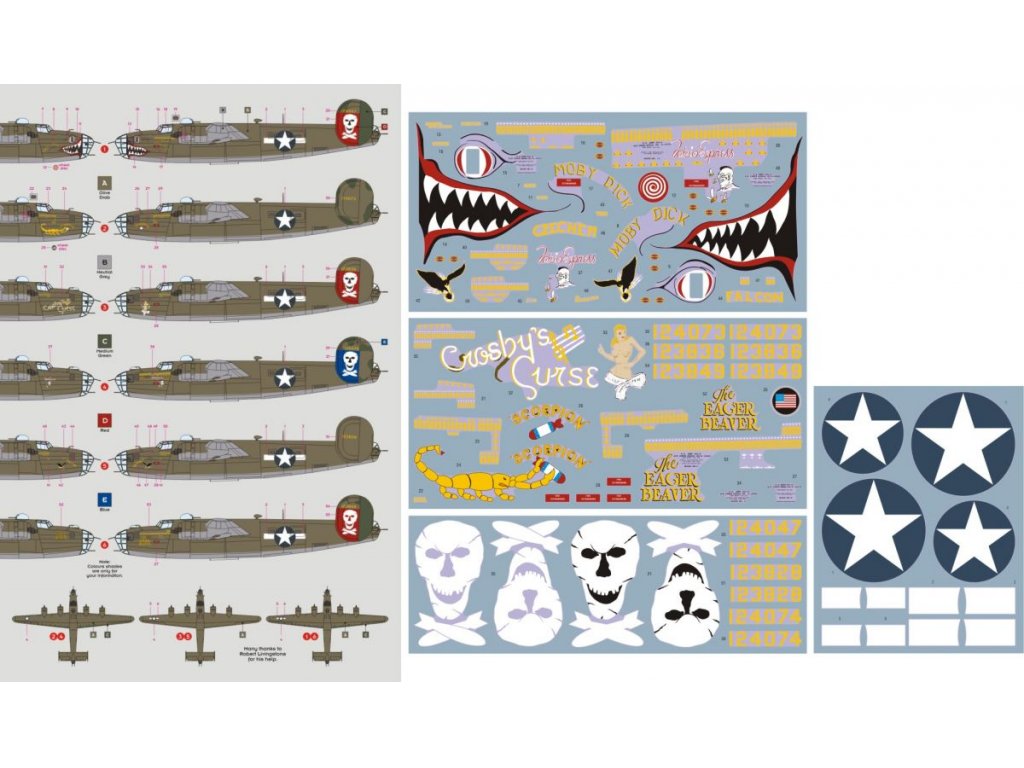 DK DECALS 1/32 90th BG The Jolly Rogers