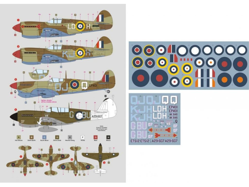 DK DECALS 1/48  John L. Waddy and his aircraft