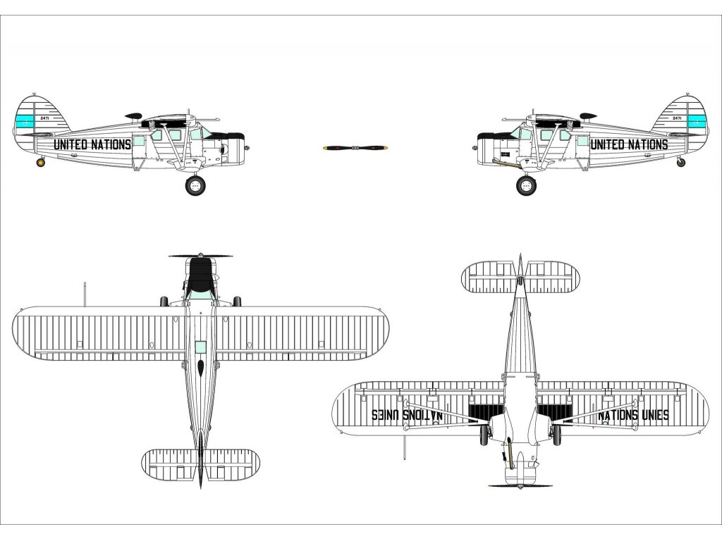 DORA WINGS 1/72 Noorduyn Norseman Mk.IV