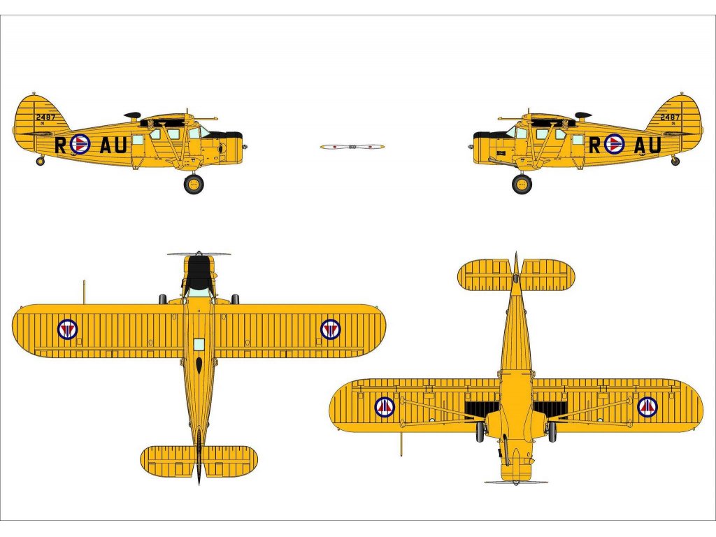 DORA WINGS 1/72 Noorduyn Norseman Mk.IV